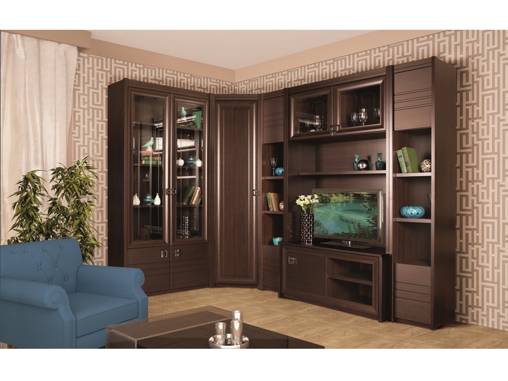 мебель гостиная рио вариант 2