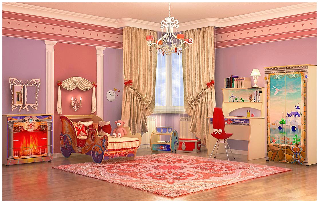 Детская мебель мебель для детской принцесса